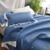 Hàn Quốc đa chức năng chăn bông trải giường ba mảnh duy nhất có thể giặt điều hòa không khí quilted quilt dày tấm mùa hè mát mẻ - Trải giường Trải giường