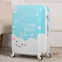 Phim hoạt hình vali phổ bánh xe trẻ em lên xe đẩy du lịch hành lý nam 20 inch 24 inch mật khẩu sinh viên hộp nữ shop vali