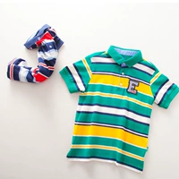 Летняя многоцветная футболка polo для мальчиков, детская одежда, 2020, подходит для подростков