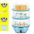 nồi lẩu điện mini lock&lock Mini egg cook tự động tắt trứng hấp tự động tắt mini egg machine máy nhỏ ăn sáng hộ gia đình - Nồi trứng nồi hấp inox Nồi trứng