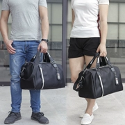 Túi hành lý nữ tay lớn công suất nhẹ túi du lịch nam tập thể dục túi ngắn khoảng cách túi du lịch túi thể thao Hàn Quốc