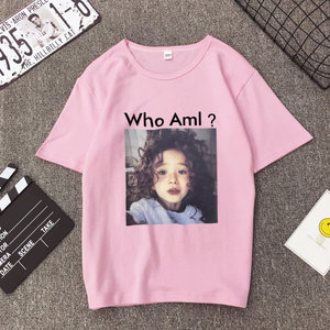 Quần áo mới phụ nữ 2017 mùa hè của phụ nữ ngắn tay T-Shirt sinh viên t-shirt triều hoang dã thời trang mùa hè T đẫm máu trục ngắn