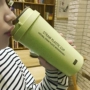 Phiên bản tiếng Hàn của rơm lúa mì học sinh nam và nữ cốc nhựa Harajuku đơn giản giản dị cá tính cốc cà phê uống cốc - Tách bình giữ nhiệt lock and lock