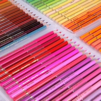 Водорастворимая масляная краска для карандашей, портативный профессиональный комплект, 120 цветов, 150 цветов, 180 цветов