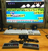 FC máy màu đỏ và trắng NES Nintendo điều khiển trò chơi điện thoại di động phiên bản máy tính trò chơi chuyển đổi giả lập máy - Kiểm soát trò chơi