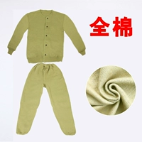 Старомодный бархатный хлопковый антистатический комплект, удерживающая тепло куртка, уличный удерживающий тепло комбинезон для пожилых людей, для среднего возраста
