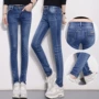 2018 phiên bản Hàn Quốc mới của quần jeans co giãn nữ bó sát ở eo mùa thu quần tây mùa xuân và quần nữ mùa thu áo công sở đẹp