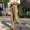 Mùa hè của phụ nữ Hàn Quốc phiên bản của lỏng màu rắn đàn hồi eo cà rốt quần harem quần eo cao là mỏng chín quần quần âu thủy triều
