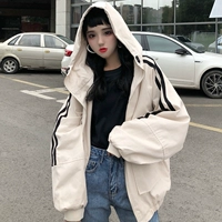 Mùa xuân và mùa thu Phiên bản Hàn Quốc của ulzzang Harajuku cảng gió bf lỏng hoang dã in ngắn áo khoác bóng chày đồng phục nữ sinh viên thủy triều shop áo khoác nữ hàn quốc