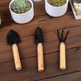 Мини -садоводство Гранд -три инструменты, железная лопата 锹 Рейбленка грабли