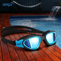 Профессиональные водонепроницаемые очки для плавания без запотевания стекол подходит для мужчин и женщин для взрослых