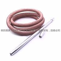 Глубокая деревянная сигаретная труба+ручка+блокировка