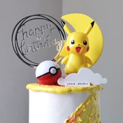 Trang trí bánh nướng Pokemon Pikachu Bao Dream Doll Elf Ball Theme Theme Trang trí bánh - Trang trí nội thất