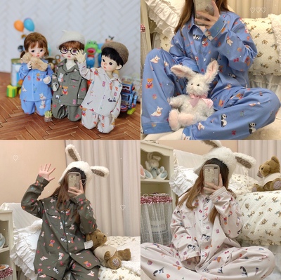 taobao agent [Adult Fund Makeup] BJD YOSD 1/6 Parent -child pajamas