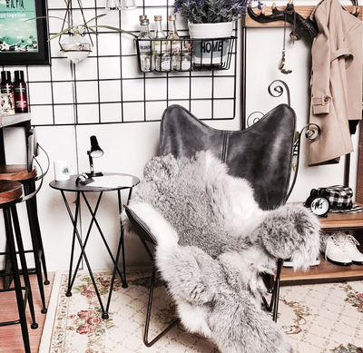 taobao agent [Dreamer*] BJD furniture accessories Rabbit fur grass blanket camera props decoration