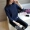 Áo len xuân hè 2018 set đồ mới của phụ nữ lỏng lẻo phiên bản Hàn Quốc của đoạn ngắn hoang dã giản dị mặc áo sơ mi đan tay dài đan các kiểu áo sơ mi nữ ngắn tay đẹp