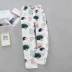 Mùa xuân và mùa thu mỏng đồ ngủ nữ cotton đôi gạc quần cotton lỏng quần thường nhà có thể mặc bên ngoài vào mùa hè - Quần tây Quần tây