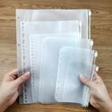 Сумка для хранения, карманный блокнот, прозрачный аксессуар, папка с молнией, 4A, отрывной лист, 5A, 7A