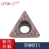 TPMT110304-HQ gia công chi tiết thép miếng đệm lỗ gốm kim loại hình tam giác Hợp kim TPGH110302L-F dao cắt cnc Dao CNC