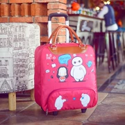 Túi du lịch túi xe đẩy du lịch đường dài túi dung lượng lớn túi hành lý nam giới và phụ nữ túi xách du lịch Hàn Quốc phiên bản của túi kéo dễ thương