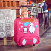 Túi du lịch túi xe đẩy du lịch đường dài túi dung lượng lớn túi hành lý nam giới và phụ nữ túi xách du lịch Hàn Quốc phiên bản của túi kéo dễ thương túi du lịch nữ hàng hiệu