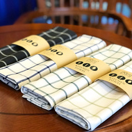 Hiện đại nhỏ gọn kẻ sọc placemats sinh viên placemat vải nhà cách nhiệt pad vải bảng mat thực phẩm ảnh đặt ra vải