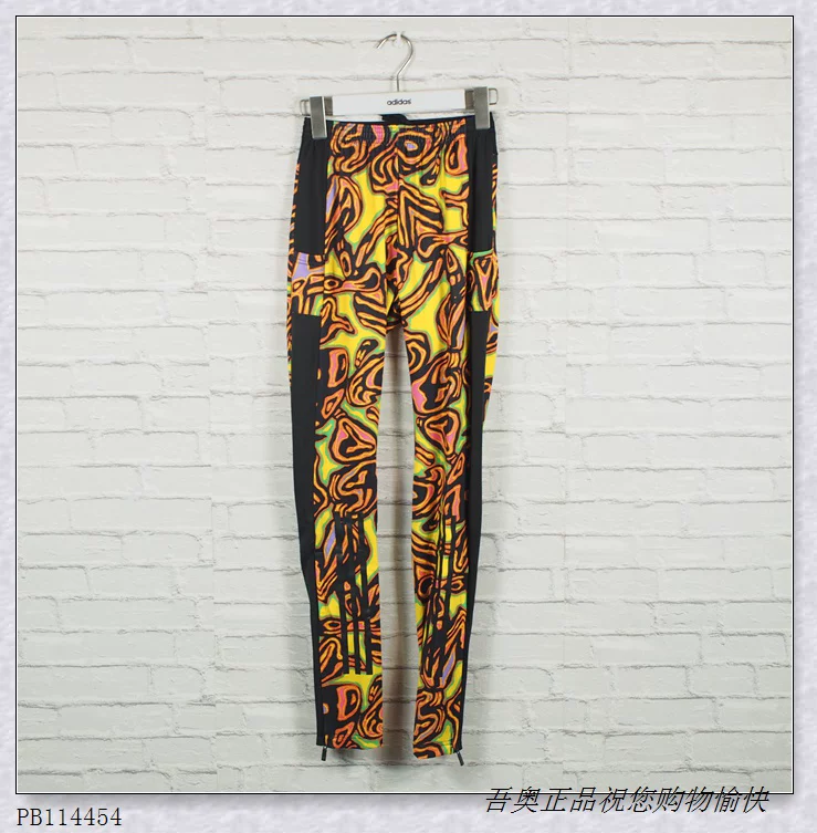 [阿迪达斯三叶草 JEREMY SCOTT 男子涤纶弹力紧身裤 AC1819]