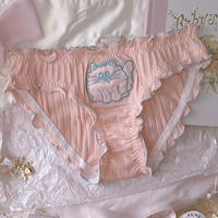 Кошачье вышитое чистое хлопковое порошок