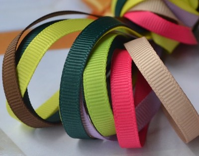 taobao agent Swarm auxiliary material 6mm solid color polyester ribbon one meter price