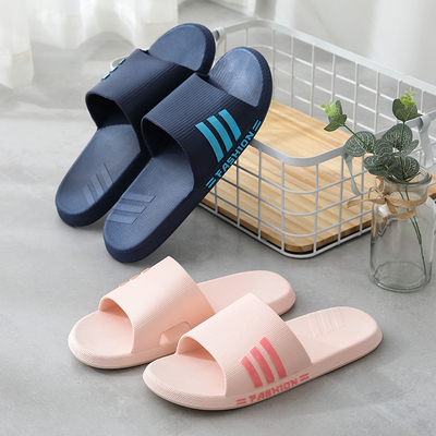 taobao agent Bathroom slippers Female summer non -skid room home home thick base bath soft bottom couple home women's ladies cool drag men summer