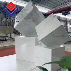 Белый мрамор 天然大理石板材进口意大利鱼肚白台面背景墙家装定制石材加工定做