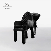 Yun master thiết kế ban đầu đồ nội thất voi ghế voi ghế da động vật ghế sáng tạo