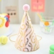 Party Cap_ Pink Gold Pattern