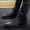 Chàng trai mùa đông tất cả giày cao gót màu đen Giày nam cao hoang dã Giày da Hàn Quốc không thấm nước giày cao cổ trắng