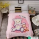 Розовое студенческое одеяло 150*200. 3.2 кот