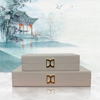 Коробочка для хранения, отельная коробка для хранения, белое изысканное ювелирное украшение, китайский стиль, легкий роскошный стиль