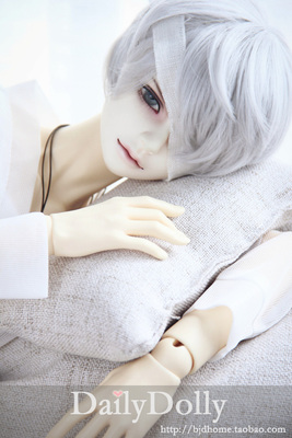 taobao agent Special clearance!Dailydolly [British] Uncle BJD wig 1/3 1/4 natural micro -rolling