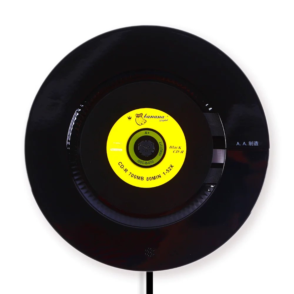 Портативный Bluetooth CD плеер высокое разрешение DVD видео диск машина настенная CD плеер U-диск FM приемник микрофон
