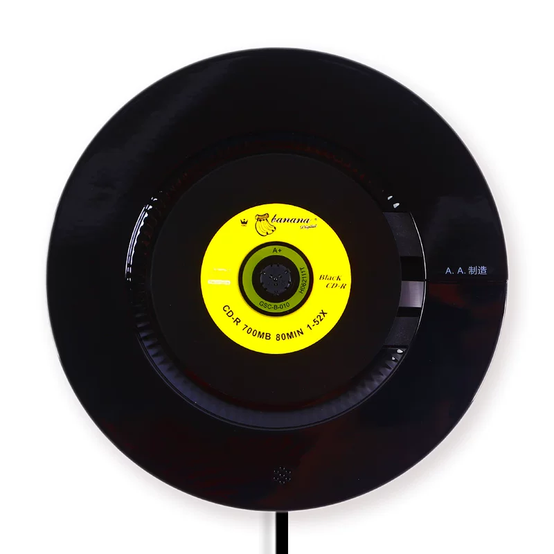 Портативный Bluetooth CD плеер высокое разрешение DVD видео диск машина настенная CD плеер U-диск FM приемник микрофон