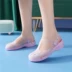 Giày Có Lỗ Nữ Mùa Hè 2023 Xốp Đáy Dày Chống Thấm Nước Giày Đi Biển Chống Trơn Trượt Y Tá Y Tá Xăng Đan Nhựa Và dép Đi Trong Nhà giày dép phòng sạch 