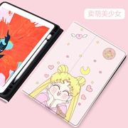 ipad 2018 khay bút mới silicone bảo vệ tay áo cartoon cute girl pro10.5 của Apple tablet - Phụ kiện máy tính bảng