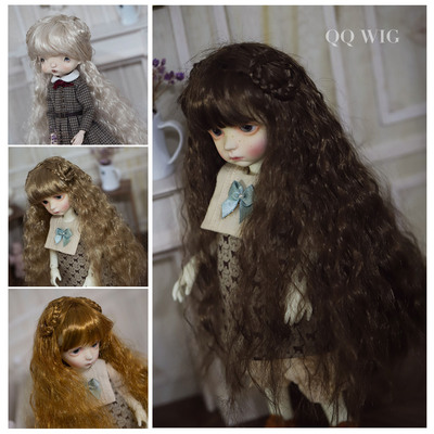 taobao agent [Dolly Planet] BJD/SD imitation horse-haired wig classical instant noodle roll QQ-94
