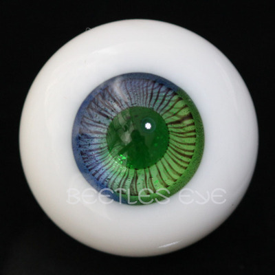 taobao agent [Special offer] Dollyplanet BJD handmade glass eye beads fantasy and colorful gradient R-06