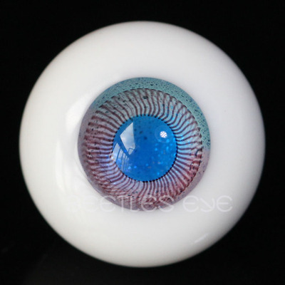 taobao agent [Beetles] BJD handmade glass eye beads fantasy and colorful gradient R series R-14 with small iris