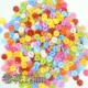 500 пакетов смешанных 12 -мм рулонных цветов