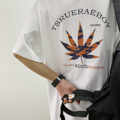 超火cec短袖男潮流嘻哈寬鬆百搭2021網紅ins港風原宿夏季五分t恤