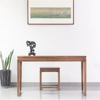 Новый китайский табличный тал -стул Гукин чеслся на таблице фортепиано Профессиональный твердый древесина Zen Desk, Laocoma Dwarf Workbet, Guqin Table