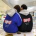 Hồng Kông gió bf áo khoác mùa đông vài bánh mì quần áo nam sinh viên Hàn Quốc phiên bản của ngắn Harajuku phong cách dày xu hướng loose ... Trang phục Couple