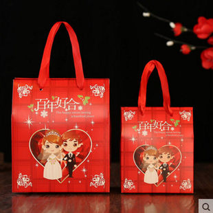 Linen bag, pack, festive gift box, Chinese style