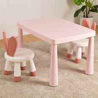 Розовый таблица+2 кресло красного кролика, чтобы отправить анти -стрижки